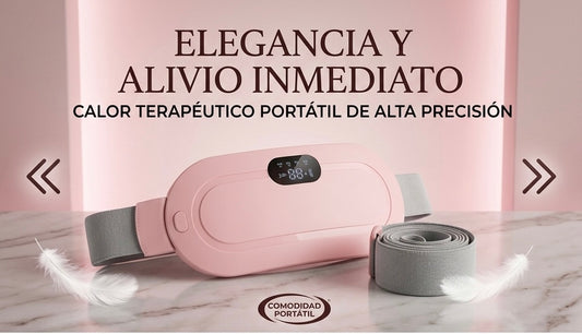 Cinturón Térmico para Cólicos — 
Alivio Inmediato sin Pastillas 🌸